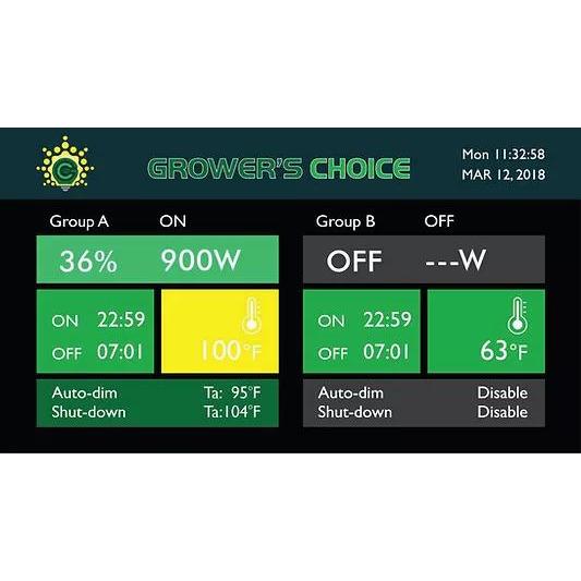 Product Secondary Image:Grower's Choice LED Grow Light Master Controller