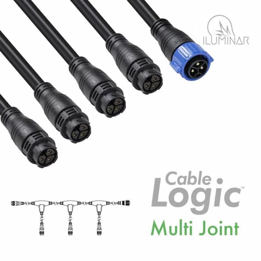Product Image:Iluminar Lighting Multi Joint(4) T-Junction Main-Line Power