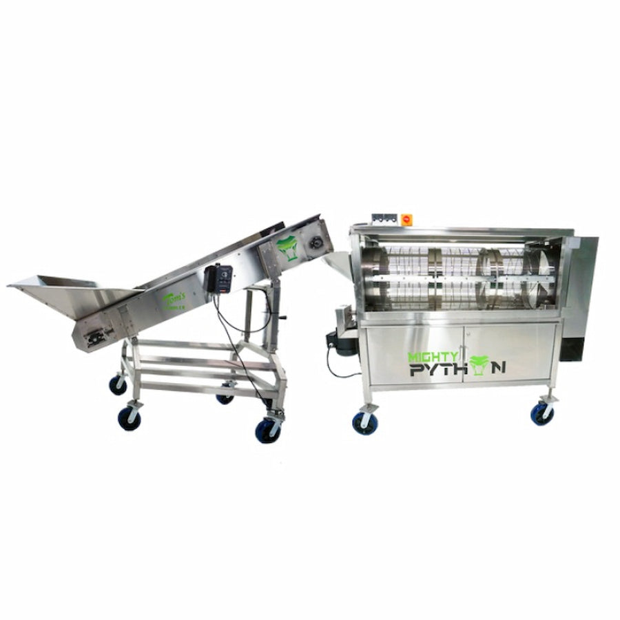 Mighty Python Stainless Steel Conveyor Feeder