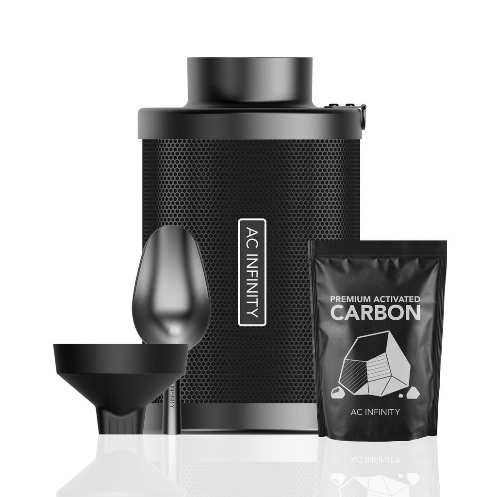 Product Image:AC Infinity Refillable Carbon Filter Kit With Charcoal Refill