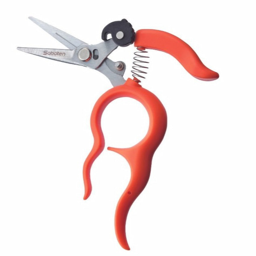 Product Image:Saboten Orange Scissor Slim Tip Straight Hand Free PT-5