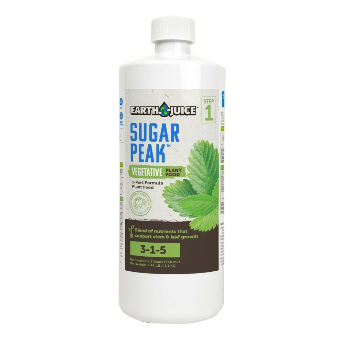 Product Secondary Image:Earth Juice Sugar Peak Vegetative