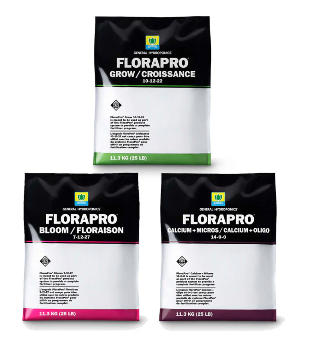 Product Image:General Hydroponics FloraPro - Bloom, Grow, Calcium + Micros