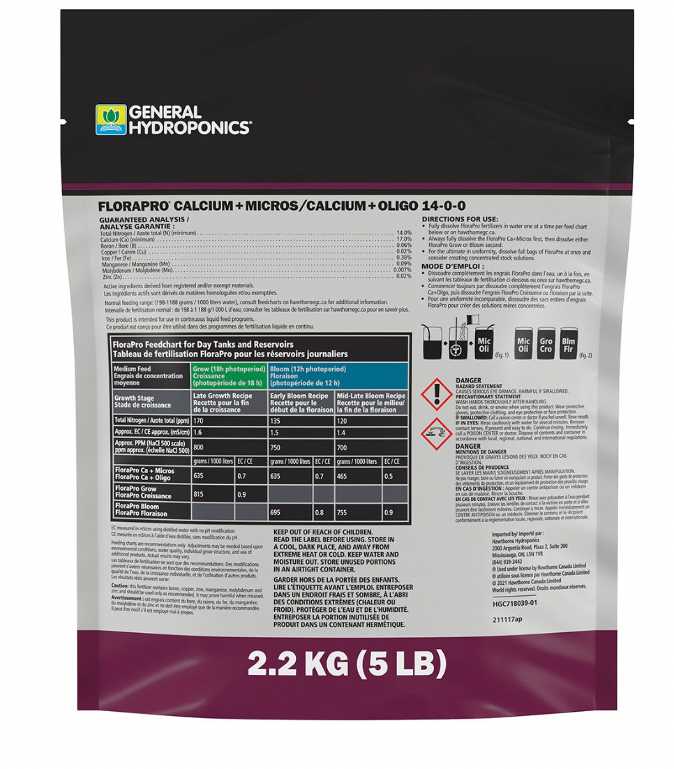 General Hydroponics FloraPro - Calcium + Micros