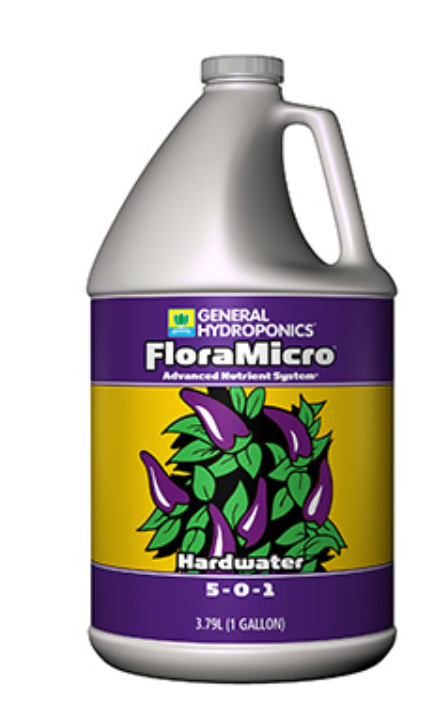 Product Secondary Image:General Hydroponics GH FloraMicro Hardwater (5-0-1)