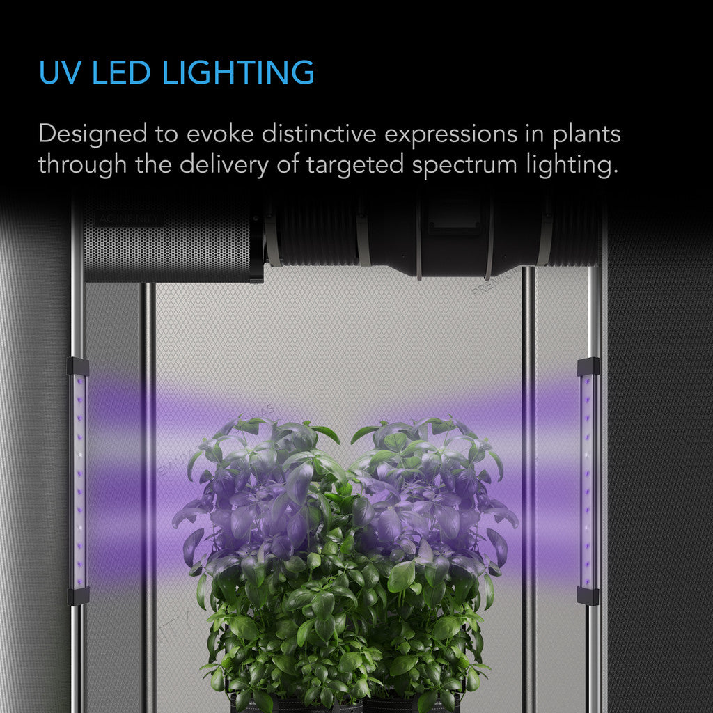 Product Secondary Image:IONBEAM U4, TARGETED SPECTRUM UV LED GROW LIGHT BARS, 4-BAR KIT, 11-INCH