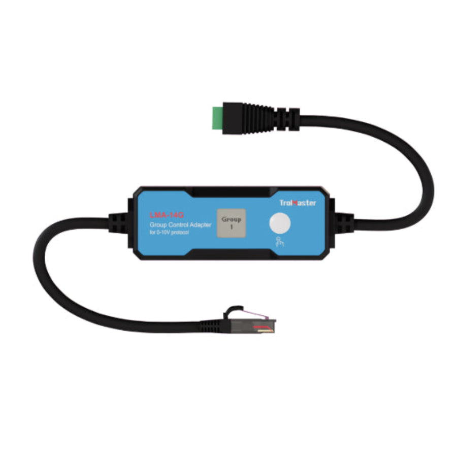 TrolMaster Adaptateur de contrôle de groupe pour protocole 0–10V (LMA-14G)