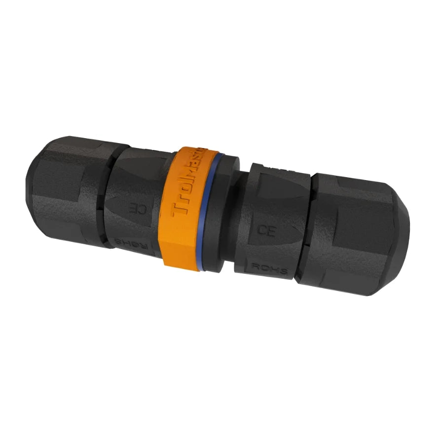 TrolMaster Coupleur RJ12 étanche en ligne à câblage droit – Paquet de 2 (ECW-1)