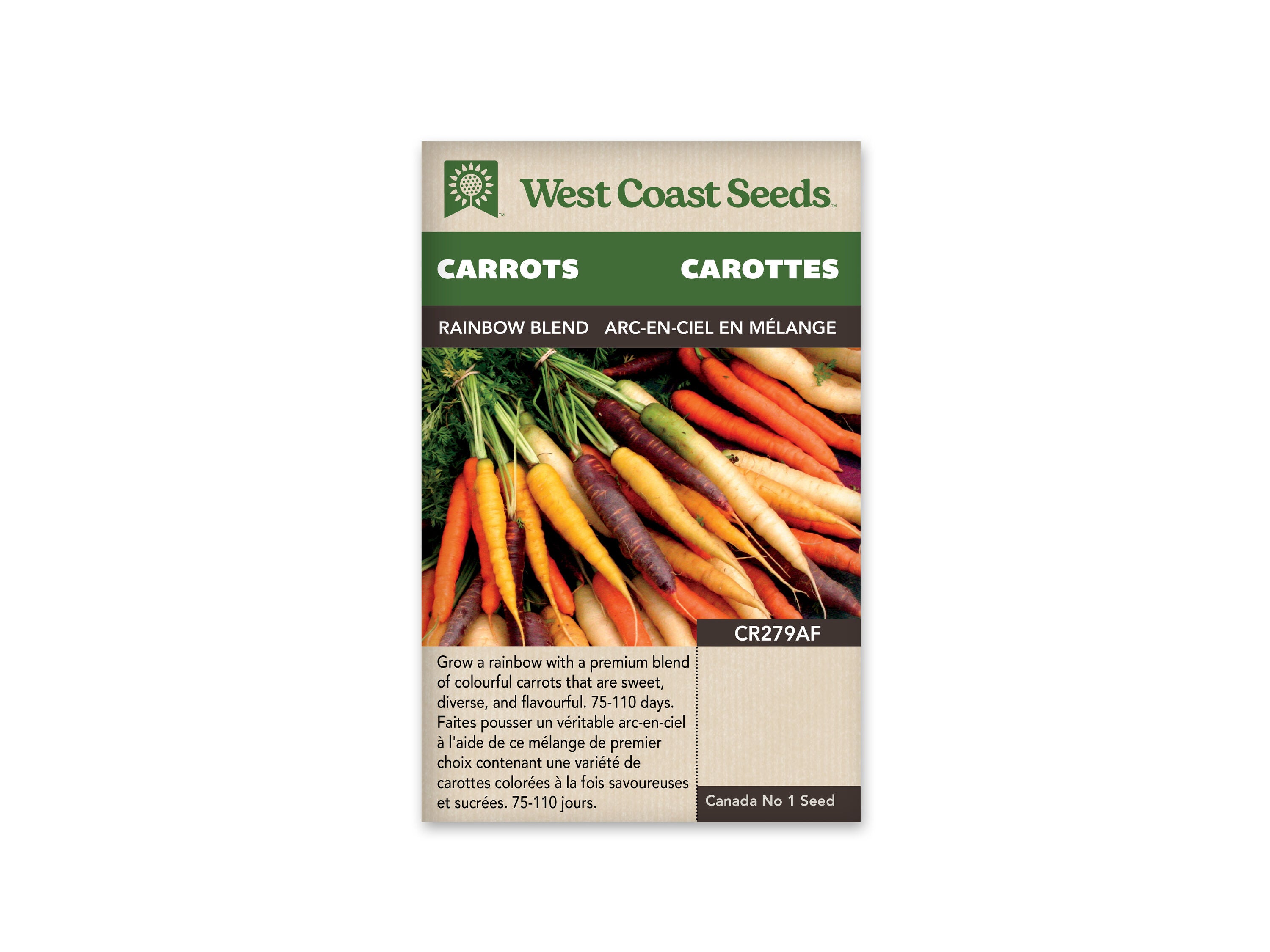 Product Image:Rainbow Blend Carrots Seeds