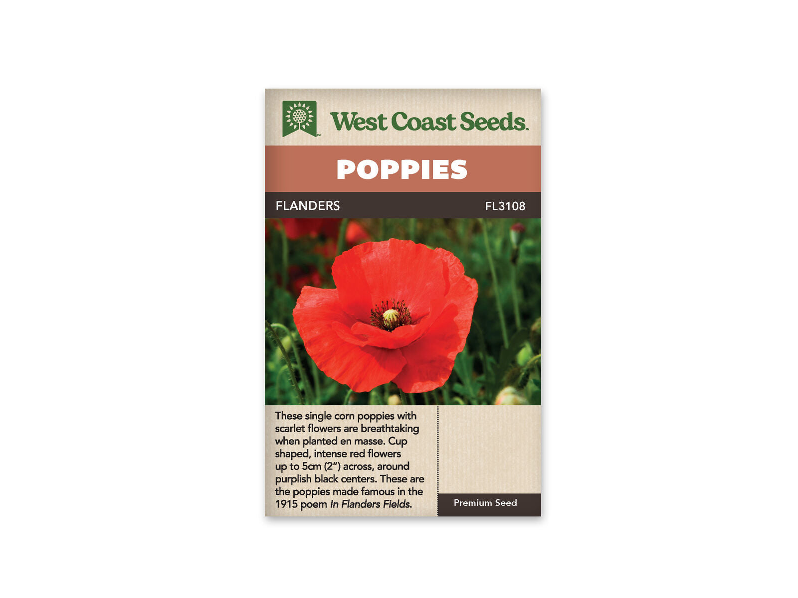 Product Image:Flanders Poppy Seeds