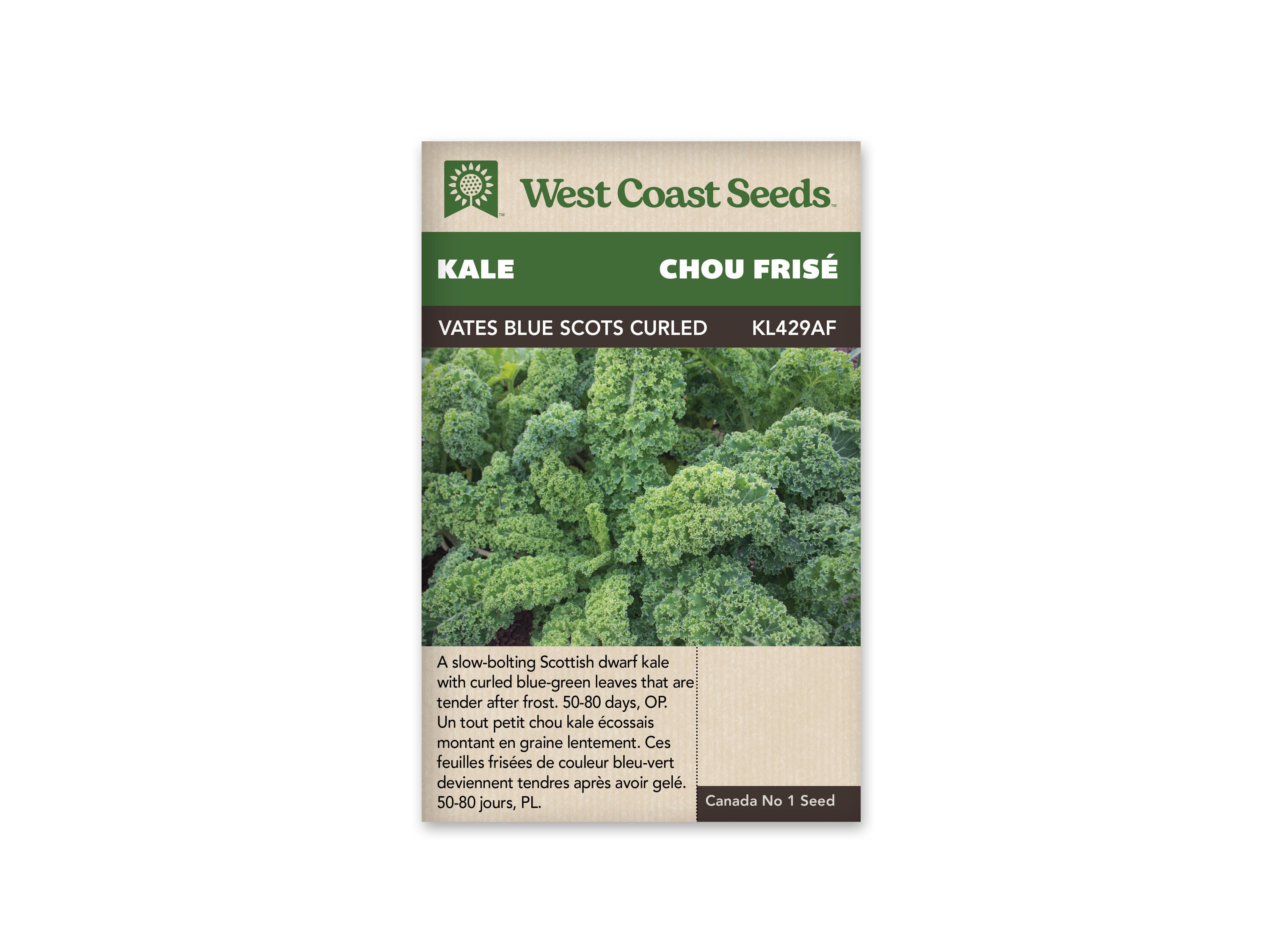 Product Image:Vates Blue Curled Scotch Kale Seeds