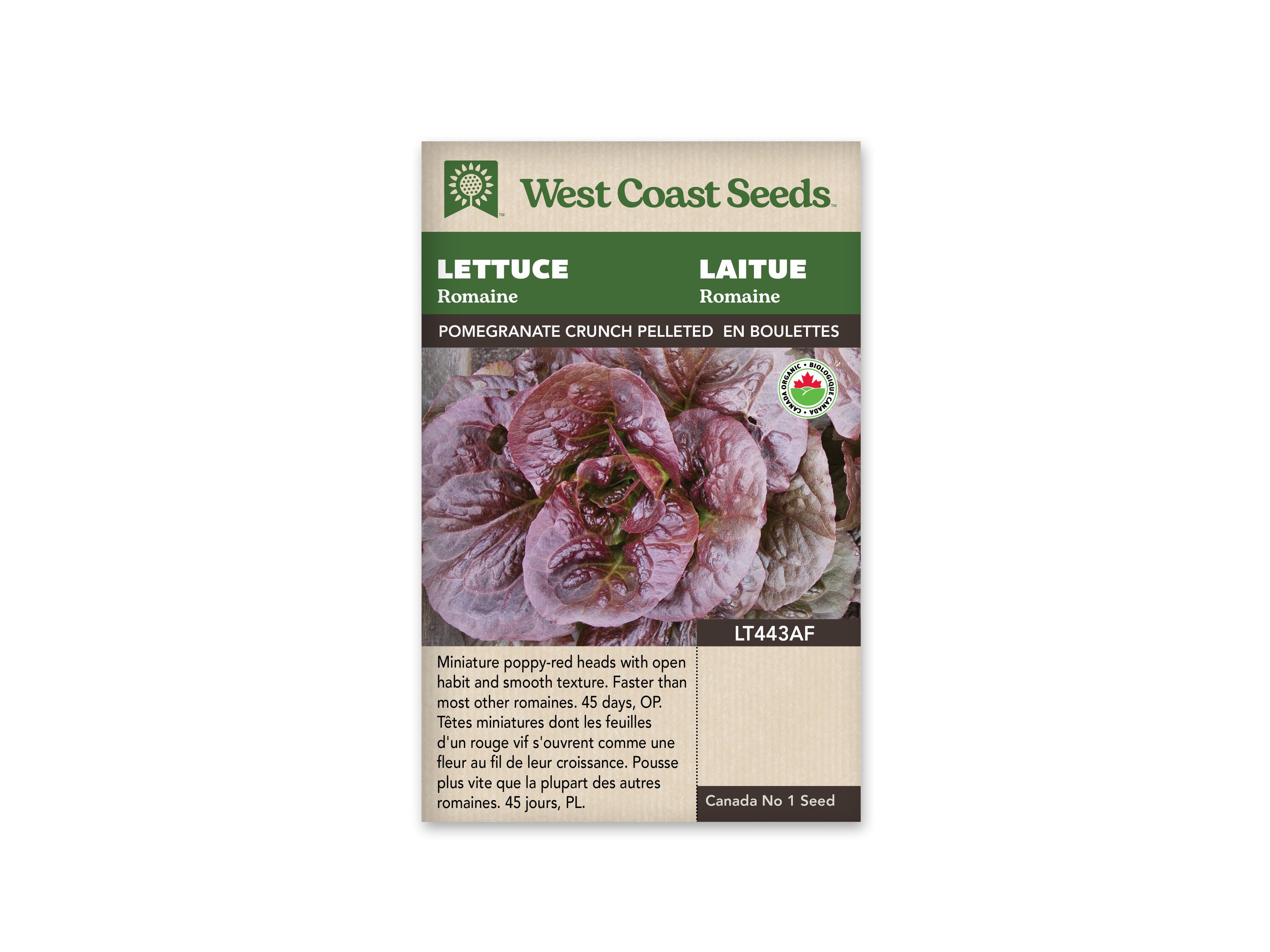 Pomegranate Crunch (Pelleted) Certified Organic Seeds