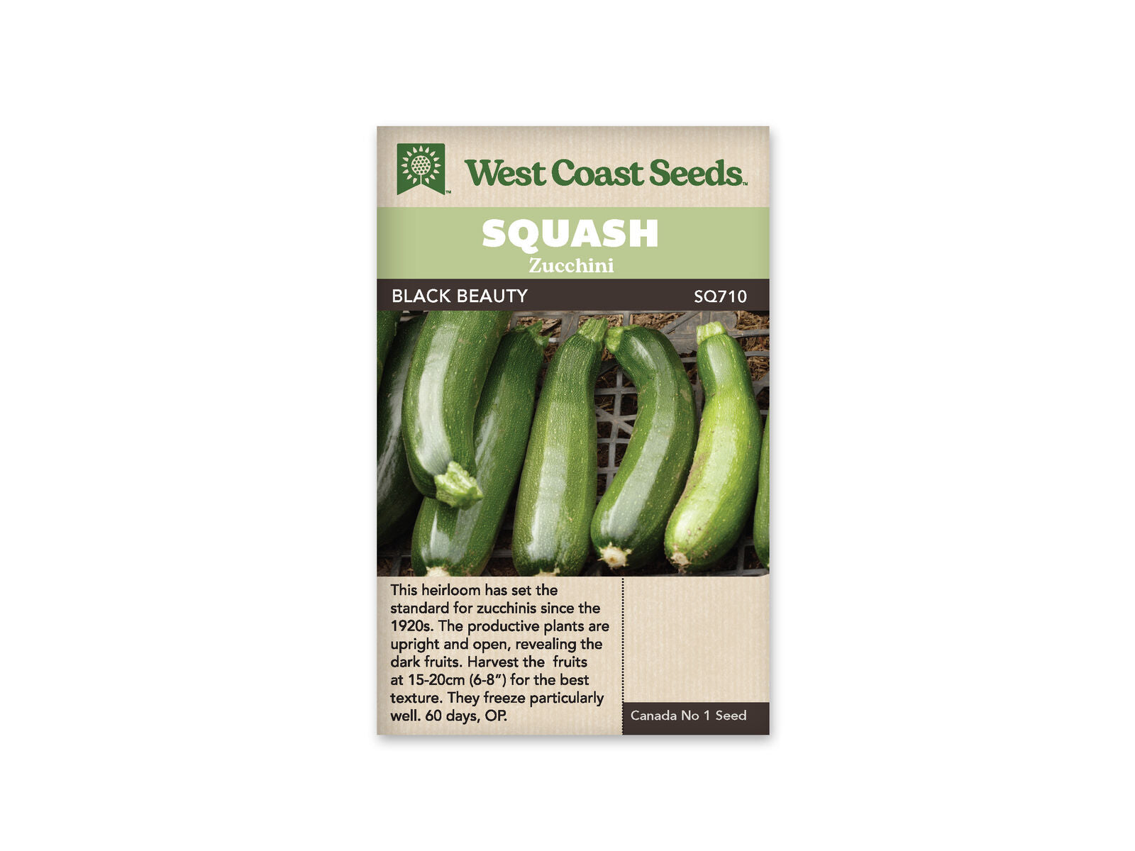 Product Image:Black Beauty Zucchini Seeds