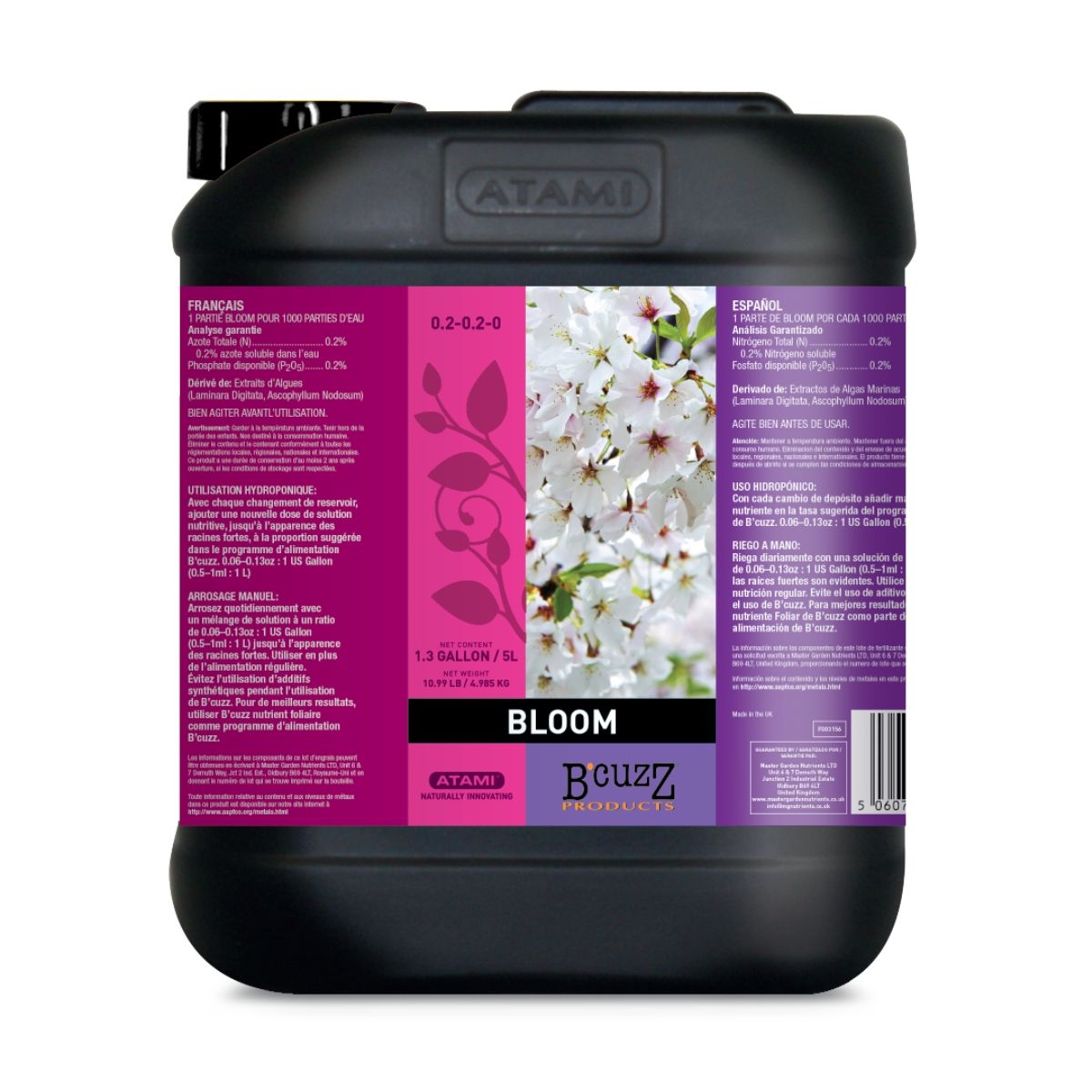 Product Image:Stimulateur de floraison Atami B'Cuzz 5 litres