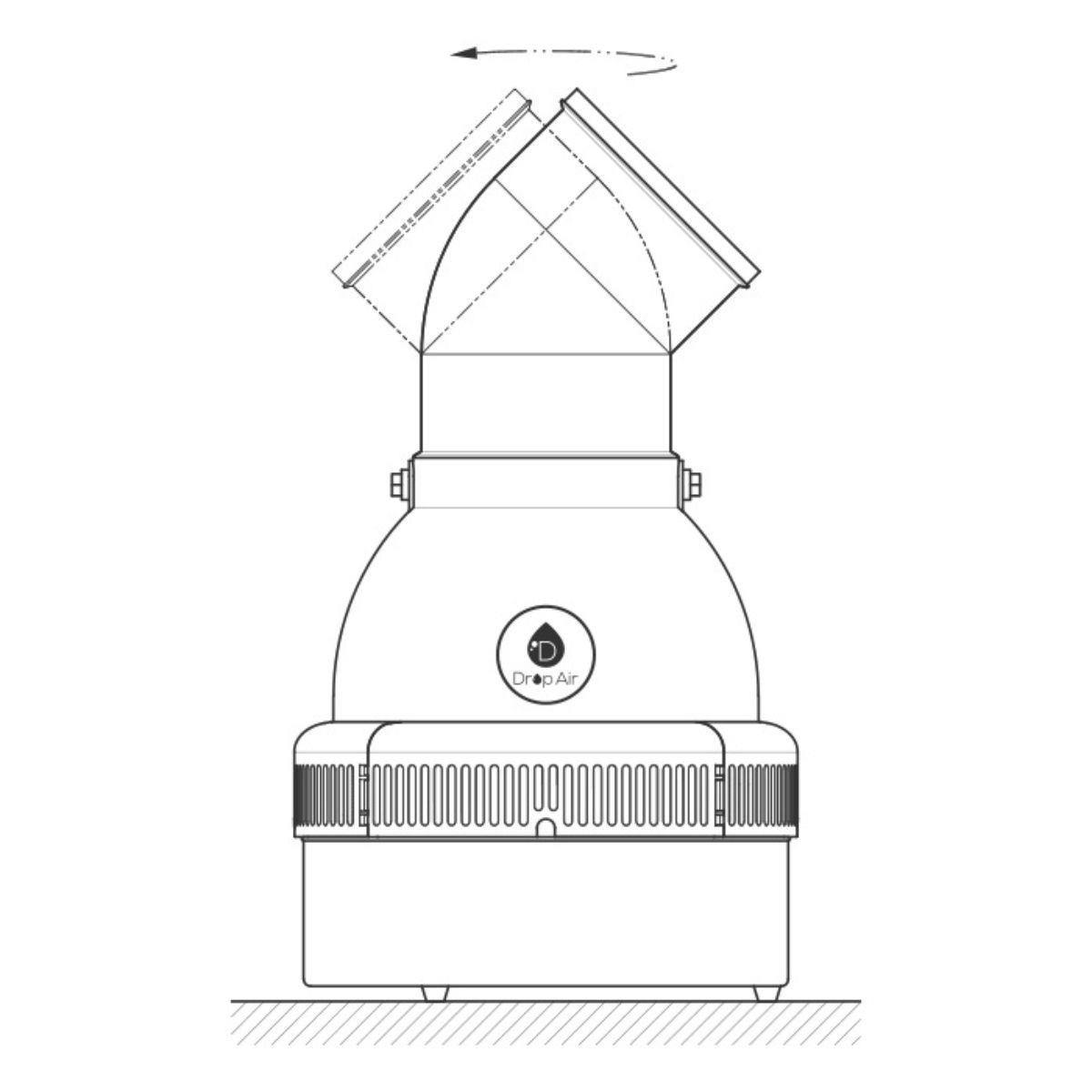 Product Secondary Image:Humidificateur d'air Drop 200 pintes par jour
