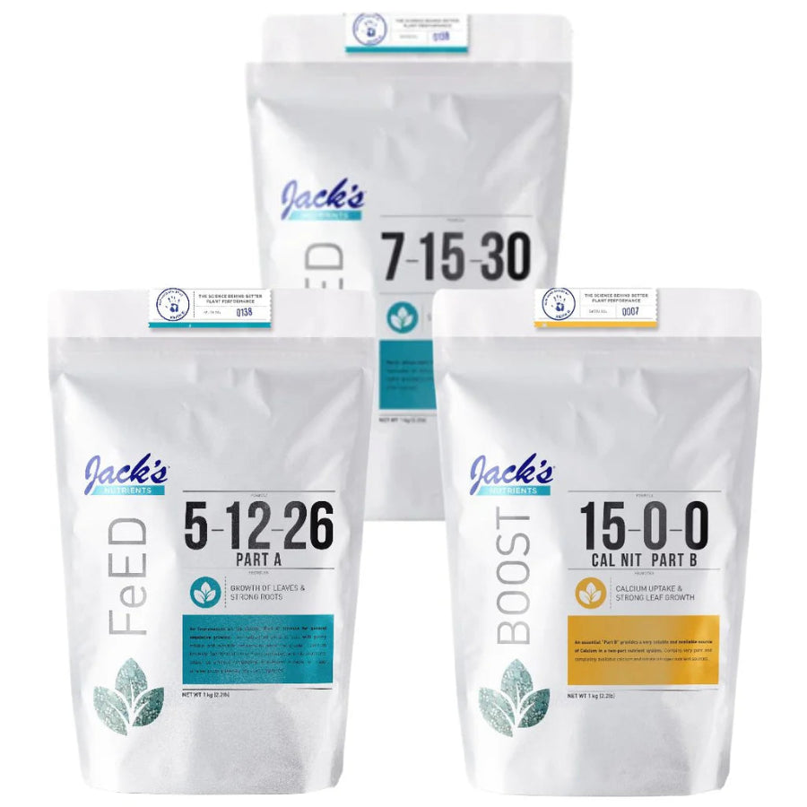 Product Image:Jack's Nutrients Base Nutrient Bundle for Fruiting Crops