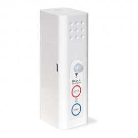 LoggerFlex BLKPIR BLOCK WiFi Data Recorder and Alarm with motion detector, 140° FOV