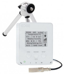 Product Image:LoggerFlex EDCLIS EDGE In-situ Data Logger with alarm, E-Ink display, WiFi-to-Cellular, -67 to 257°F, 0 to 99% RH