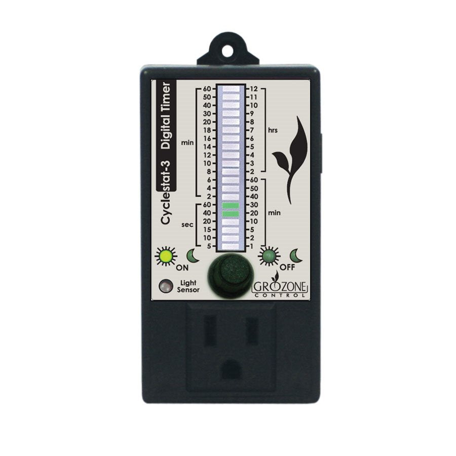 Product Image:Grozone CY3 Cyclestat with Photocell and Display Controller