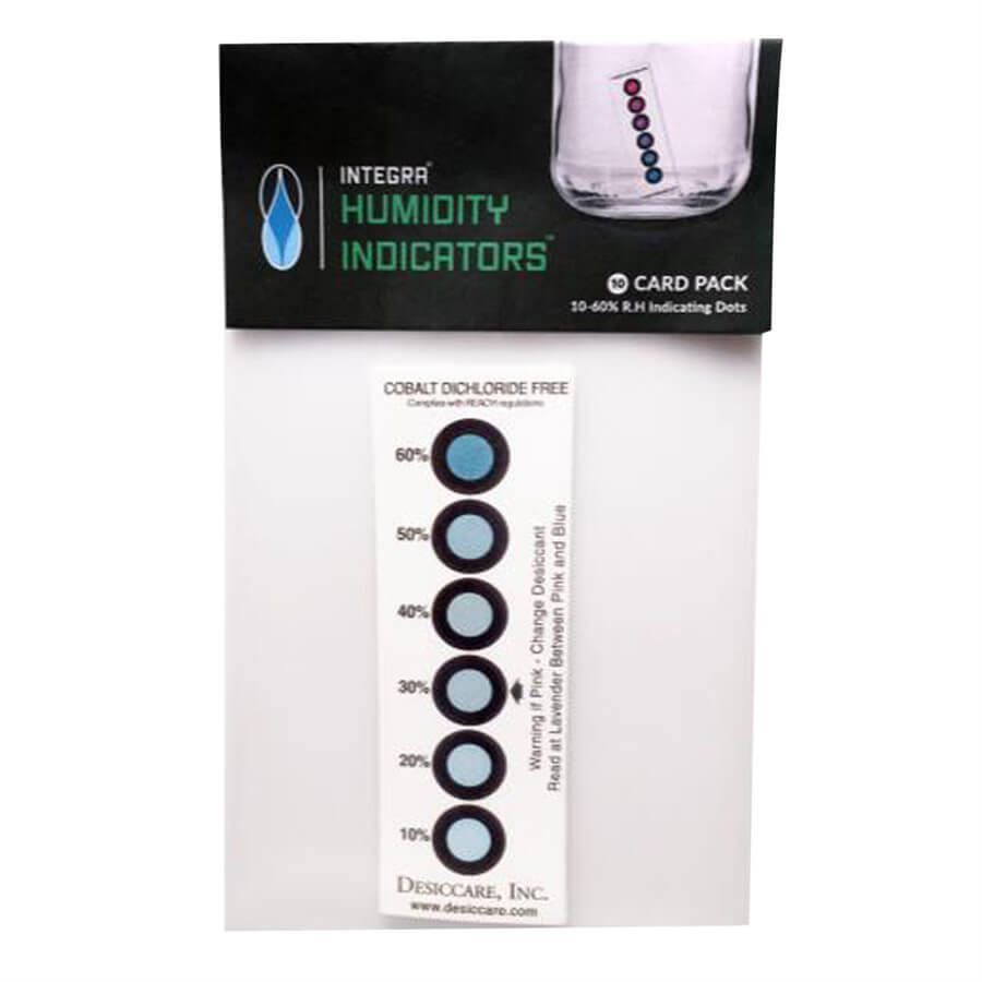 Product Image:Integra Boost Humidity Indicator Cards 10%-60% (bag of 10)