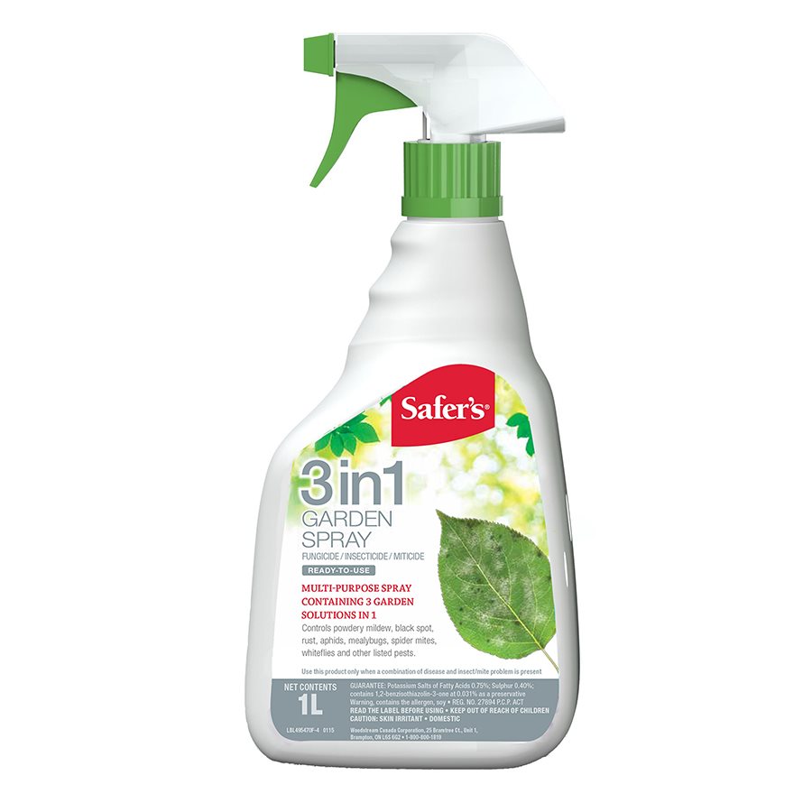 Product Image:Safer’s 3-in-1 Garden Spray - 1L Ready-to-Use