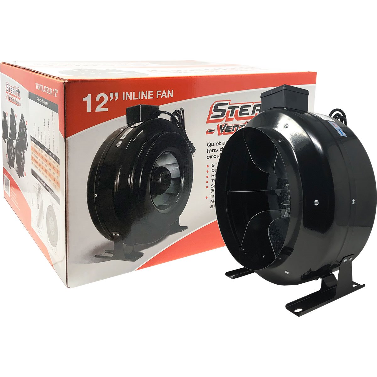 Product Image:Ventilateur en ligne Stealth 120V 12