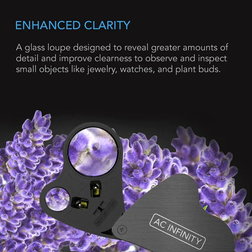 AC Infinity Jewelers Loupe - Pocket Magnifying Glass