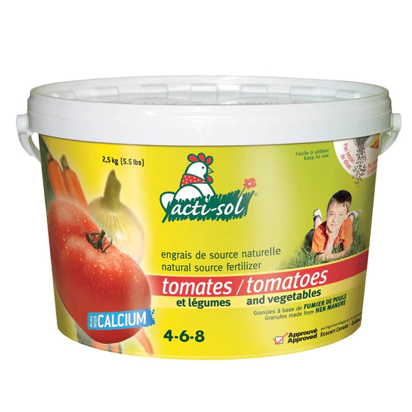 Product Secondary Image:ACTI-SOL Engrais pour tomates et légumes 4-6-8