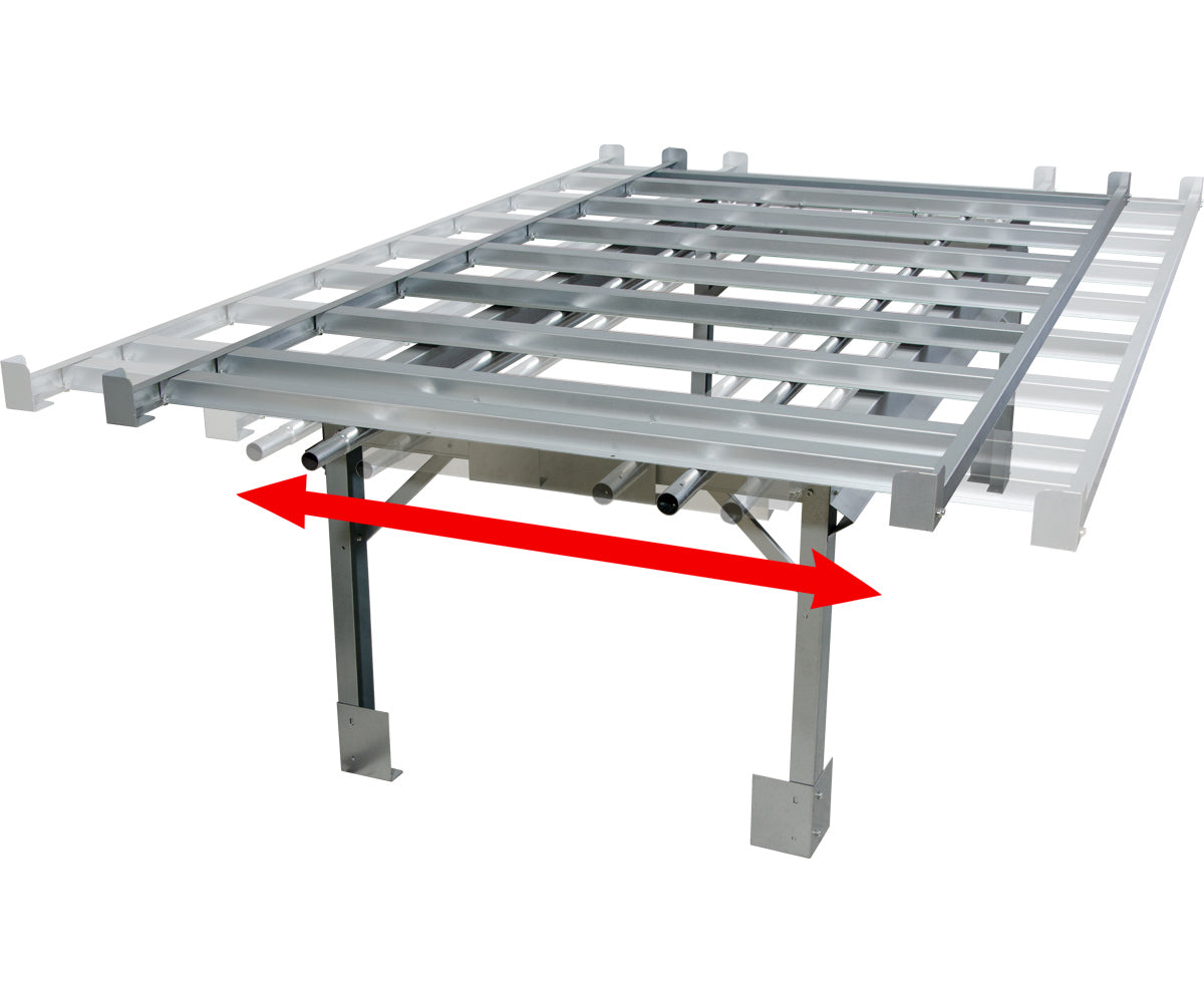 Product Secondary Image:Active Aqua 4' X 8' Rolling Bench System
