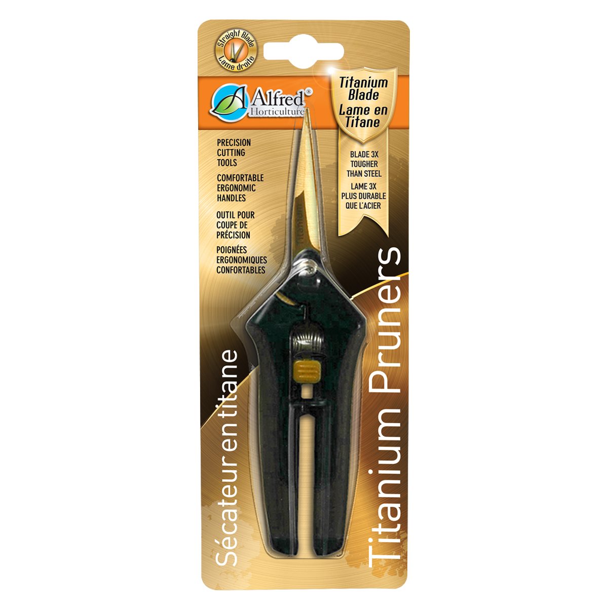 Product Image:Alfred Straight Titanium Pruner