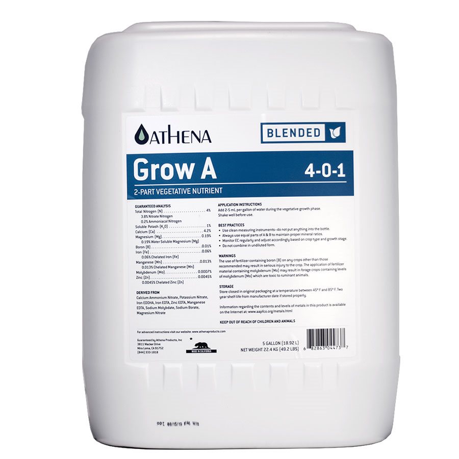 Product Secondary Image:Athena Grow A (4-0-1) 4L