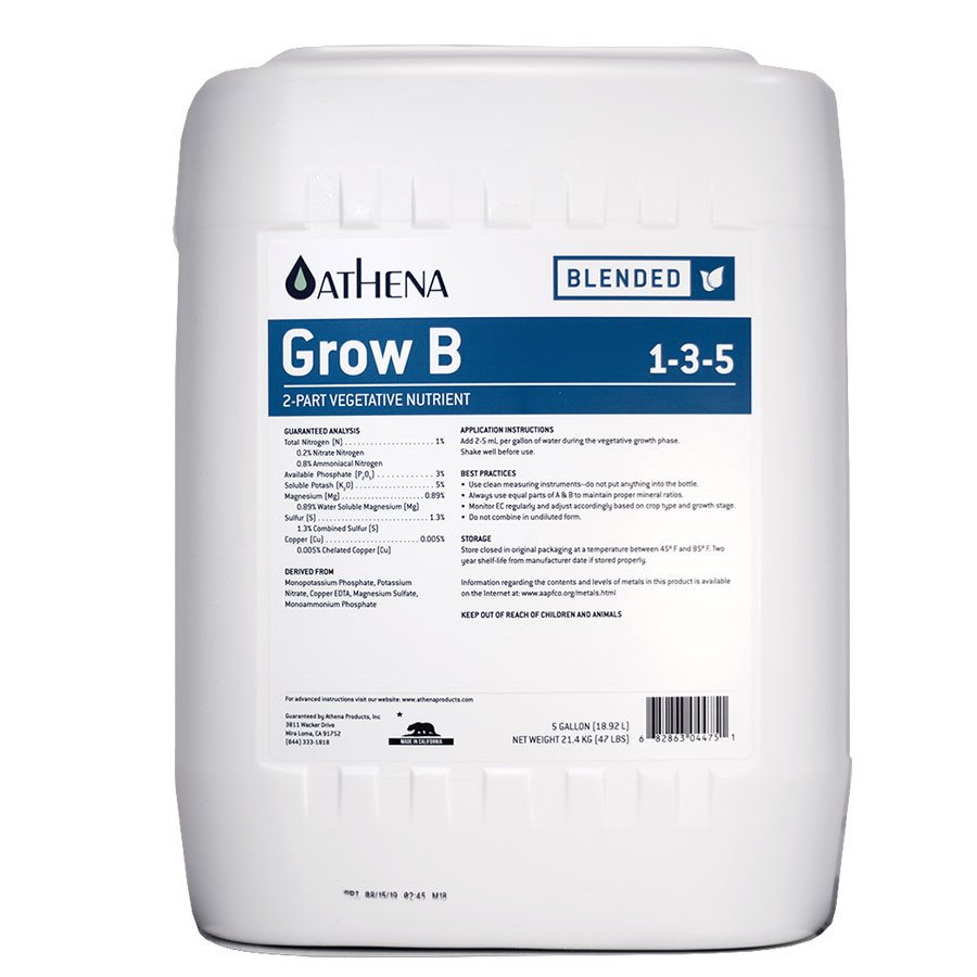 Product Secondary Image:Athena Grow B (1-3-5) 4L