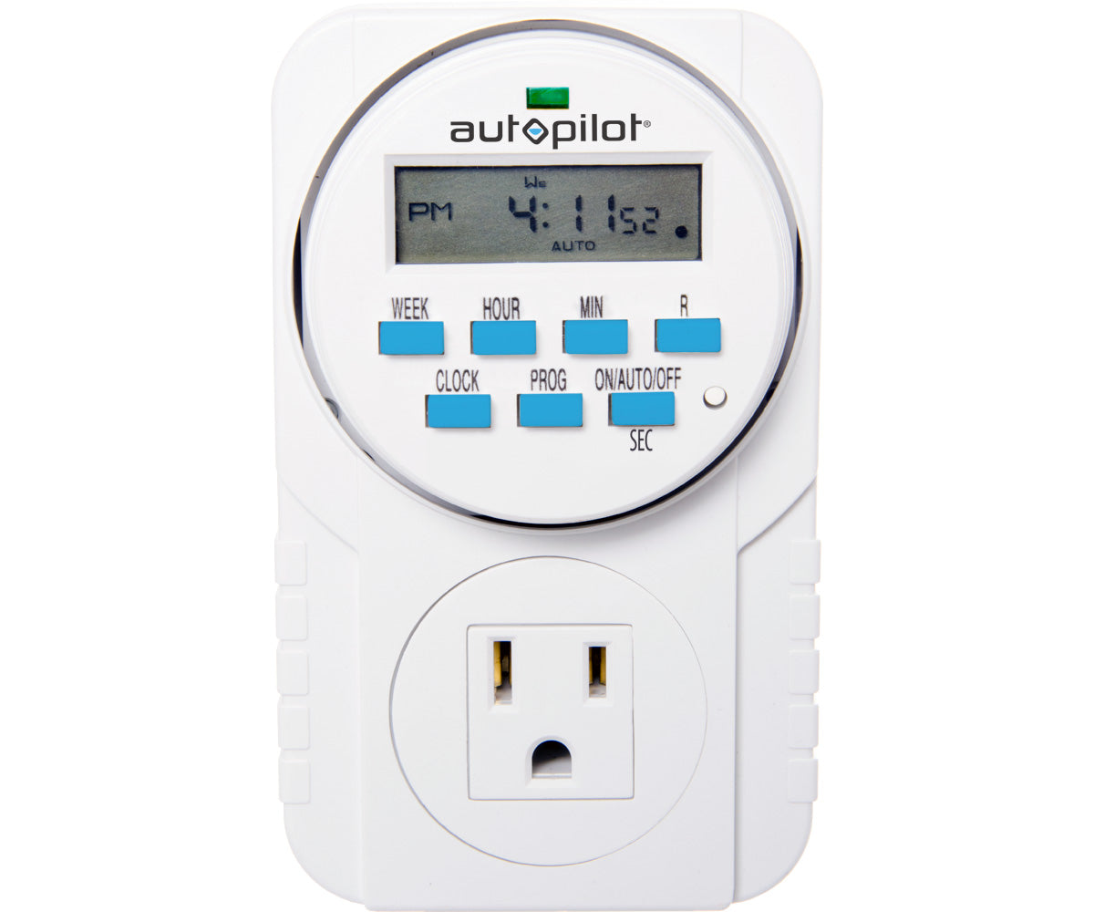Product Secondary Image:Autopilot 7-Day Grounded Digital Programmable Timer