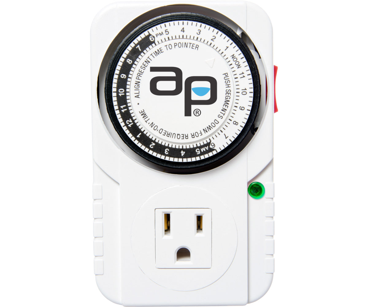 Autopilot 15A 24 Hour Grounded Timer 1725W