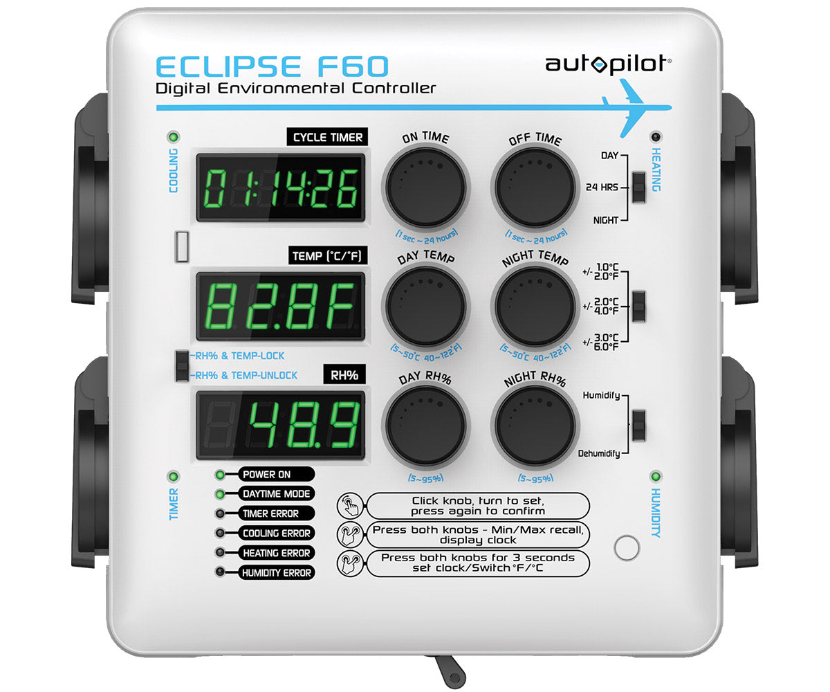 Product Image:Autopilot Eclipse F60 Digital Environmental Controller