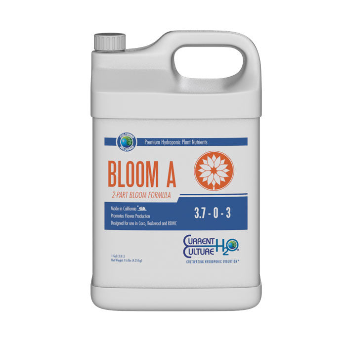 Product Secondary Image:Current Culture H2O Cultured Solutions Bloom A Nutrients (3.7-0-3)
