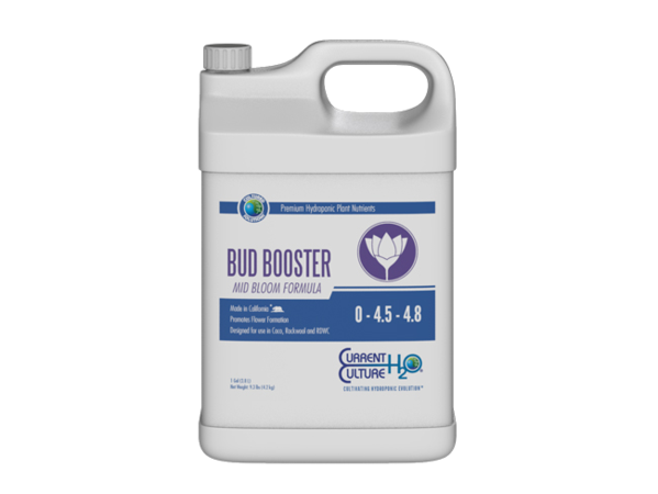 Product Image:Current Culture H2O Cultured Solutions Bud Booster Mid Nutrients (0-4.5-4.8)