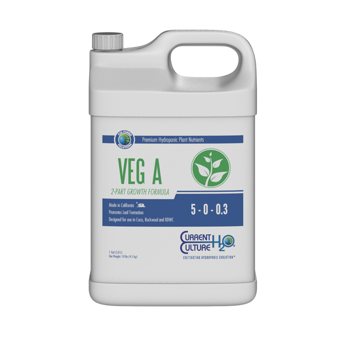 Product Secondary Image:Current Culture H2O Cultured Solutions Veg A Nutrients (5-0-0.3)
