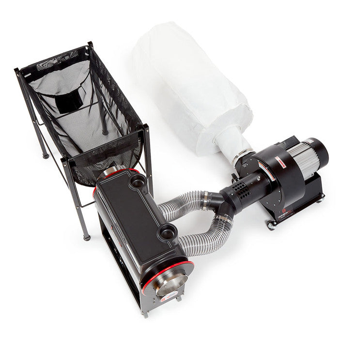 Product Secondary Image:CenturionPro Mini machine à couper les bourgeons par voie humide ou sèche avec un tambour hybride électropoli
