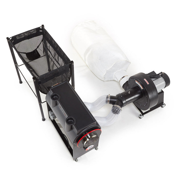 Product Secondary Image:CenturionPro Original Wet & Dry Bud Trimming Machine with Hybrid Electropolished Tumbler