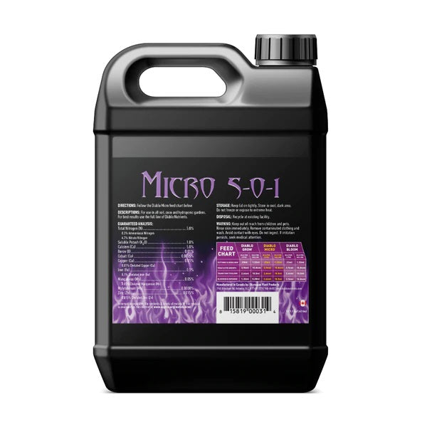 Product Secondary Image:Diablo Nutrients DIABLO MICRO (5-0-1)