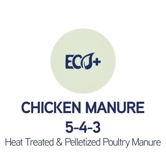 Product Image:ECO+ Fertilizer Chicken manure 5-4-3, 1000 kg