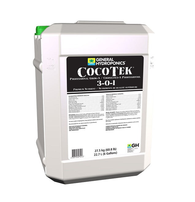 General Hydroponics Cocotek Professional Grow Pro A 6 Gallon