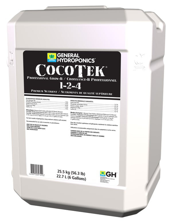 General Hydroponics Cocotek Professional Grow B 6 Gallon