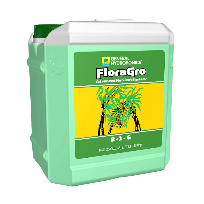 General Hydroponics FloraGro 2.5 Gallon