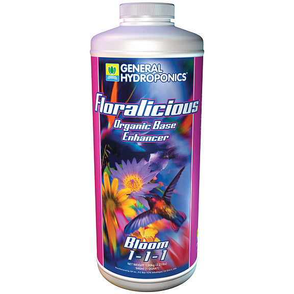 Product Image:General Hydroponics Floralicious Bloom (1-1-1) Nutrient
