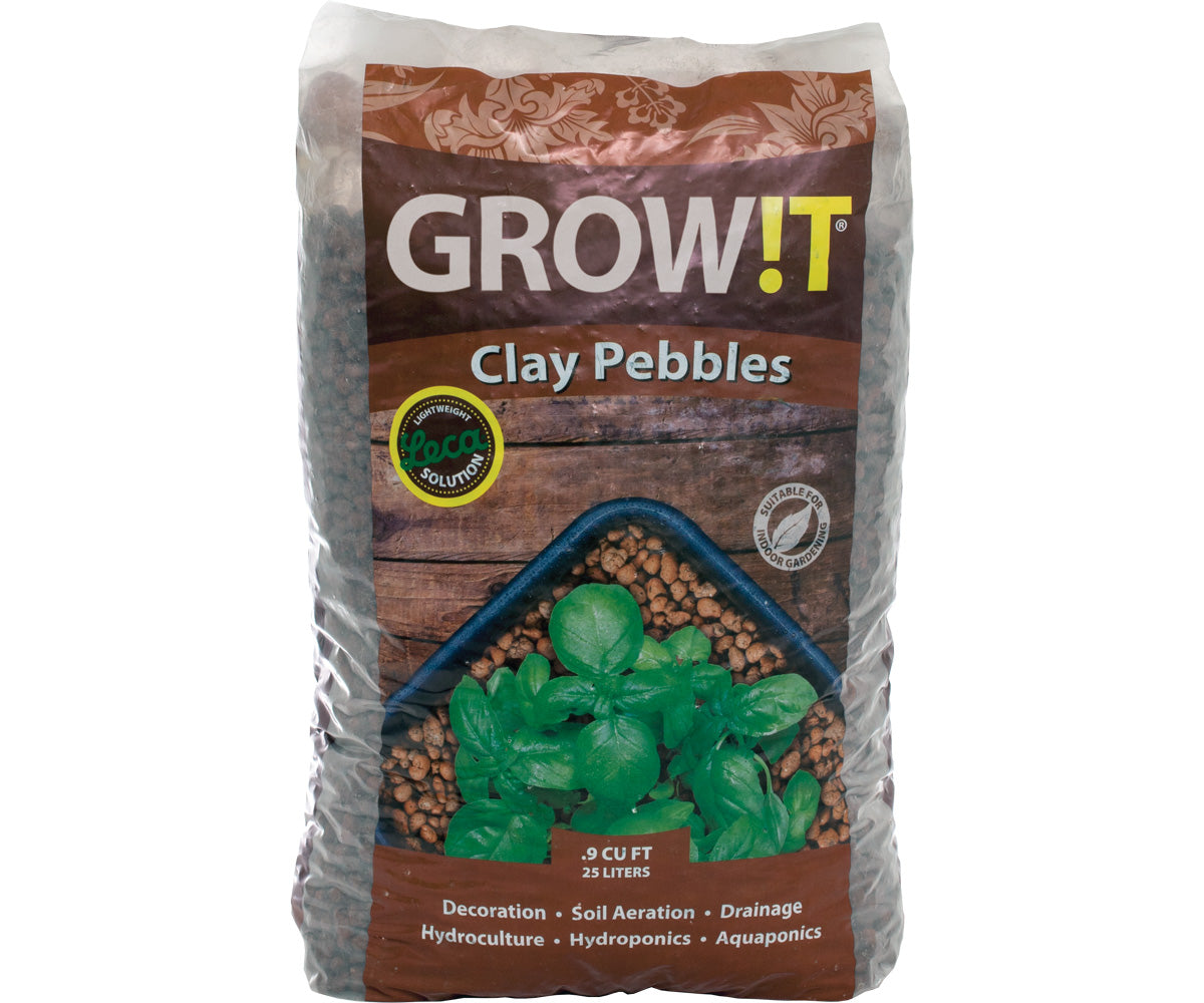 GROW!T Clay Pebbles 25 Liter