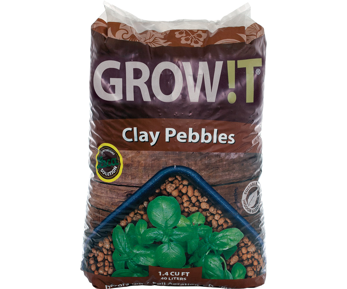 GROW!T Clay Pebbles 40 Liter