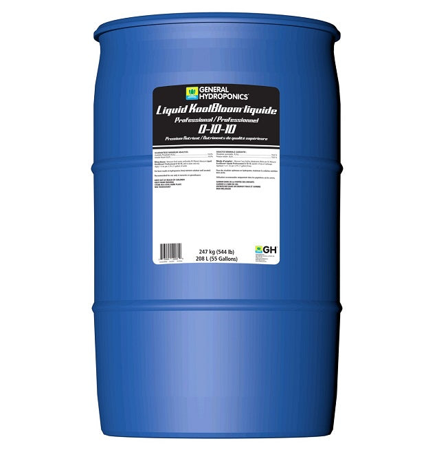 General Hydroponics Liquid KoolBloom Professional 55 Gallon