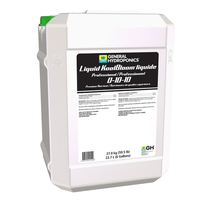 General Hydroponics Liquid KoolBloom Professional 6 Gallon